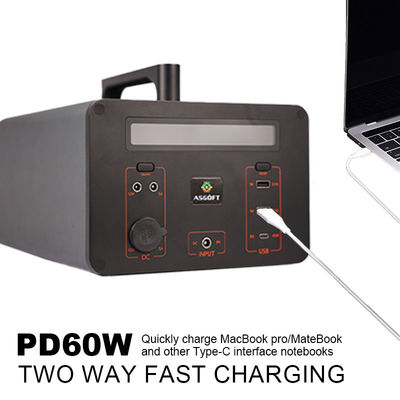 OEM DC/AC 220v باتری پشتیبان ژنراتور کمپینگ نیروگاه 500wh 600W 700W 1000W
