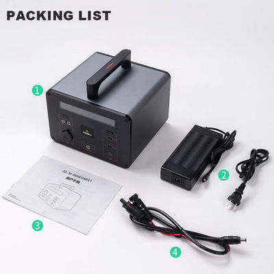نیروگاه سفارشی C ژنراتور خورشیدی 300w 144000mAh با USB DC