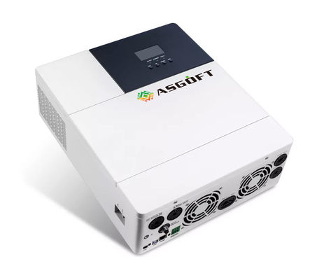 کنترل وای فای هوشمند MPPT Hybrid 5KW Off Grid Solar Inverter 48V 80A