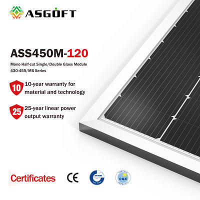 پانل های PV 300w 450w 460w Mono PERC 12v با باتری خورشیدی