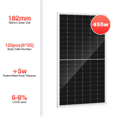 پانل های PV 300w 450w 460w Mono PERC 12v با باتری خورشیدی