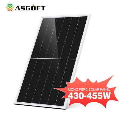 ماژول پنل نیمه سلولی خورشیدی فتوولتائیک تک بلوری 450 وات 550 وات 600 وات 700 وات ASGOFT
