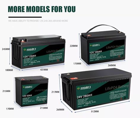 بسته باتری لیتیومی 12.8 ولتی 12 ولتی 200 h 100 ah 120 ah 240 ah 400 ah برای قایق بادبانی گاری گلف