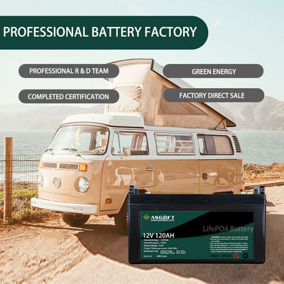 بسته های باتری لیتیوم یونی سفارشی Lifepo4 12v 120AH برای EV