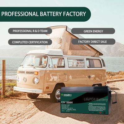 ASGOFT Lipo4 Lifepo4 Battery 100ah 150AH 12 Volt Lion-Battery Pack