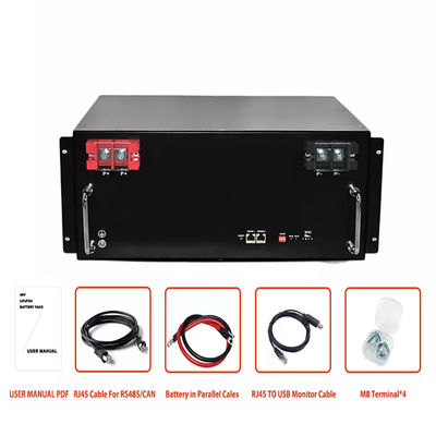OEM 48 ولت باتری یون لیتیوم 15s 10kwh 180h 10kw