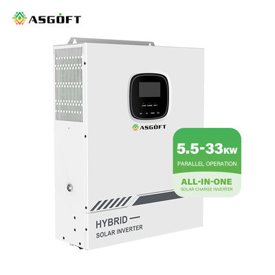 48 ولت 100 آمپر هیبریدی روی شبکه اینورتر 3 فاز شبکه گرید اینورتر 3kw 5kw 7.6kw 8kw