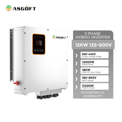48V 3kw 5kw 7.6kw 8kw 10kw Hybrid On Grid Inverter with MPPT Trackers