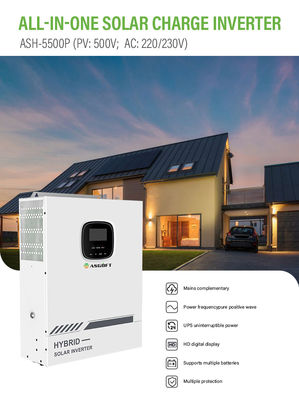 سیستم ذخیره انرژی باتری اینورتر هیبریدی خورشیدی 50 کیلووات BMS MPPT