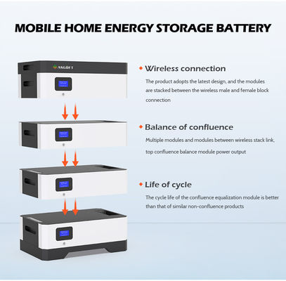 باتری 5 کیلووات 15 کیلووات ساعت 10 کیلووات ساعت 20 کیلووات ساعت Solar Lifepo4 لیتیوم یون پاوروال باتری 48 ولت