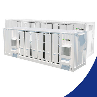 Solar LiFePO4 Lithium ESS اینورتر ذخیره انرژی کانتینری سیستم 1MW 2MW 3MW