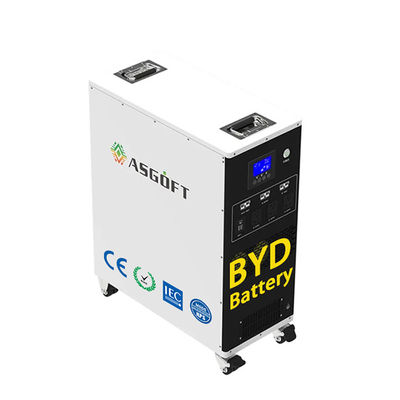 BESS Portable 6Kwh lifepo4 Battery Pack خروجی اینورتر 3KW نسل موبایل