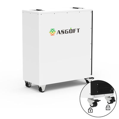 6 کیلووات ساعت باتری لیتیوم یون نیروگاه قابل حمل 6 کیلووات ساعت Lifepo4 هیبریدی اینورتر 3 کیلووات