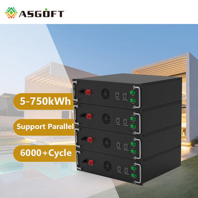 راک ولتاژ بالا سبک Lifepo4 باتری 15kwh 20kwh 30kw 50kw 100Kw سیستم انرژی صنعتی