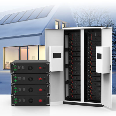 باتری ذخیره سازی انرژی خورشیدی تجاری 100kwh 200KWH Lifepo4 سیستم انرژی باتری هائیبرید اینورتر
