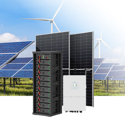 ولتاژ بالا 15kwh-750kwh باتری لیتیوم آهن Lifepo4 51.2v 100Ah باتری نصب شده در قفسه باتری لیتیوم یون