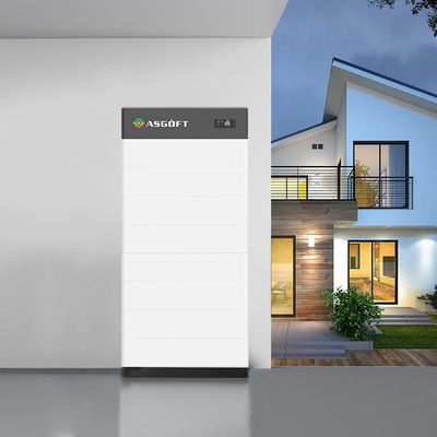 سیستم های ذخیره سازی انرژی خانگی ولتاژ بالا 15kwh-40kwh باتری های لیتیوم یون 100Ah باتری های خورشیدی قابل جمع