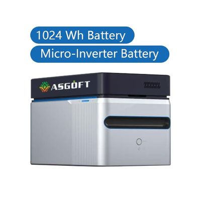 پلاگ اند پلی 800W بالکن سیستم PV با باتری LiFePO4 / Micro Inverter