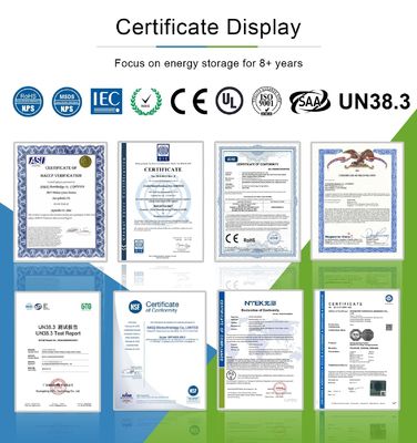 51.2V 280Ah 15kWh LiFePO4 باتری لیتیوم قابل انباشت Bms 10kWh 20kWh ذخیره سازی Pv