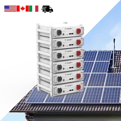 گواهینامه UL BYD LiFePO4 بسته باتری 51.2V Deye ذخیره انرژی خورشیدی