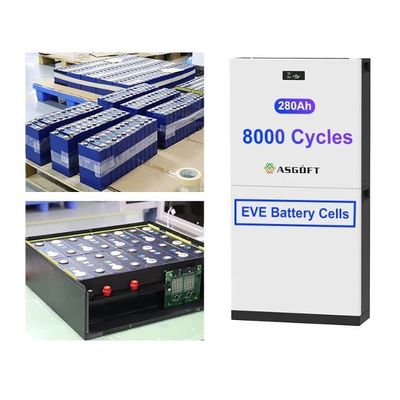 51.2V 300Ah 15kwh لیتیوم یون LiFePO4 بسته باتری ذخیره انرژی باتری خورشیدی