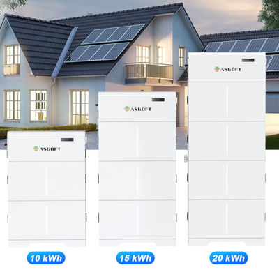 10KWH 15KWH 20KWH باتری ذخیره انرژی LiFePO4 با ولتاژ بالا