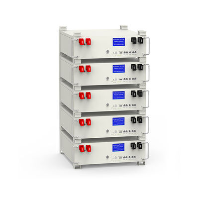 51.2V 100Ah سیستم ذخیره سازی انرژی DC خانه استایل شده در قفسه نصب شده باتری LiFePO4
