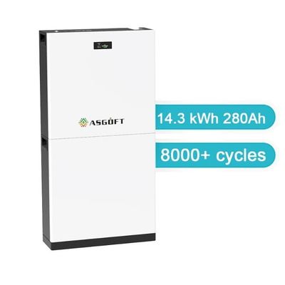 10 سال گارانتی 8000+ چرخه 48V 15kWh بسته باتری سیستم ذخیره انرژی