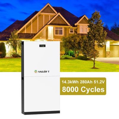 10 سال گارانتی 8000+ چرخه 48V 15kWh باتری سیستم ذخیره انرژی