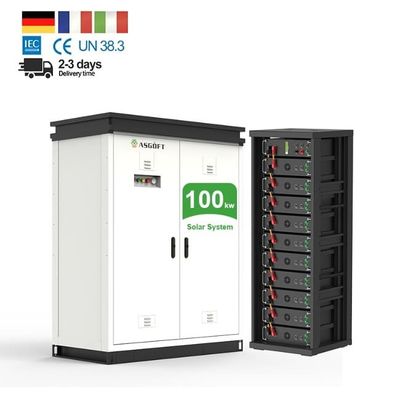 باتری لیتیوم 50kWh با ولتاژ بالا 100kWh برای سیستم ذخیره انرژی خورشیدی