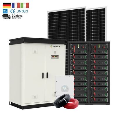 50kw 100KW Farm Off Grid Power On Grid باتری سیستم ذخیره سازی انرژی صنعتی