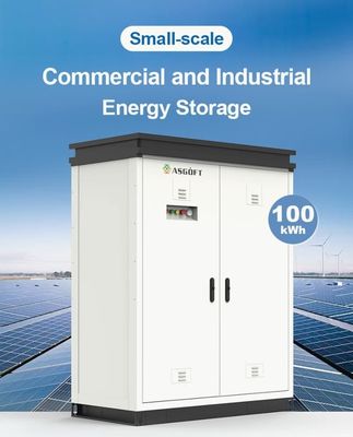 50KWH 100KWH خارج از شبکه ولتاژ بالا راه حل ذخیره سازی انرژی تجاری صنعتی