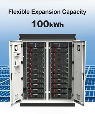 سیستم ذخیره سازی انرژی خورشیدی کارخانه کامل 50kW 60KW 70KW 100KW هیبرید